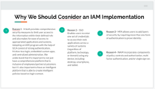 Snapshot of IAM presentation, what not to do